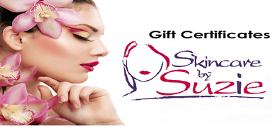 Buy your Gift Certificates For Salon Service Online - Skin Care By Suzie