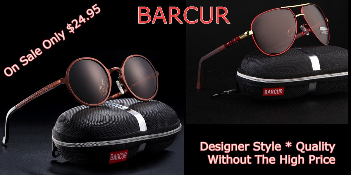 Barcur Designer Sunglasses - Skin Care By Suzie