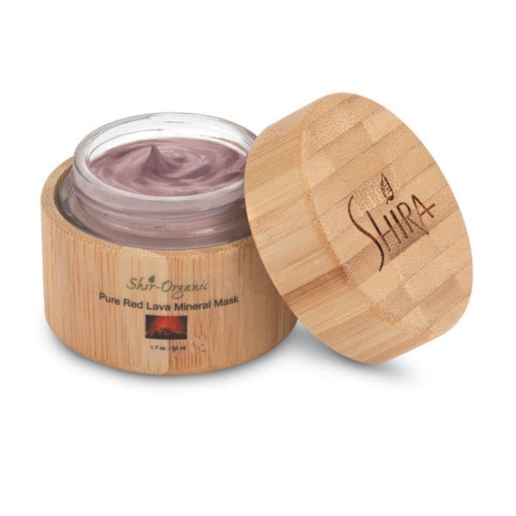 Pure Red Lava Mineral Mask Deep-Cleansing Clay Acne Pore Treatment