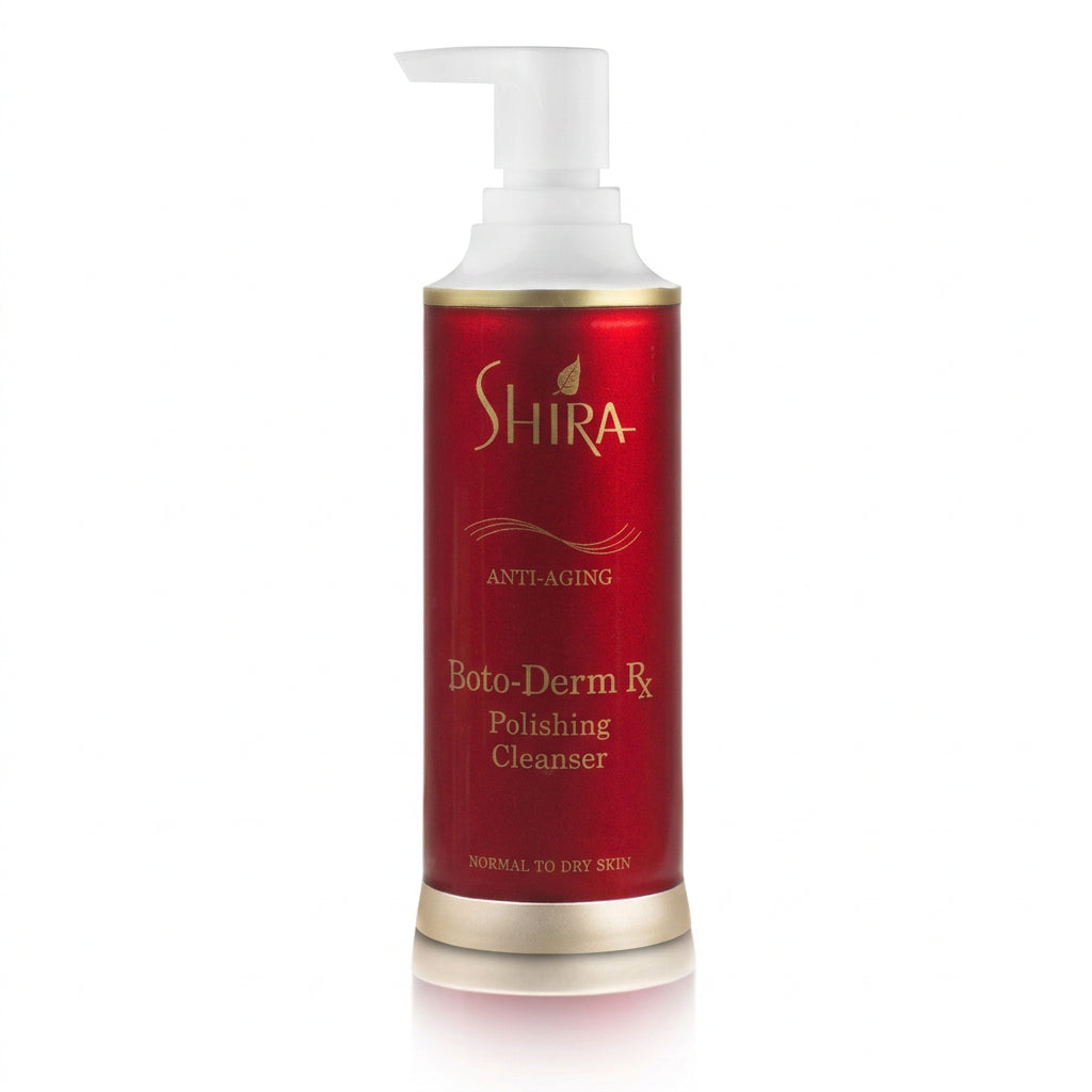 Shira Boto-Derm Rx Polishing Cleanser Exfoliating AHA Brightening Face Wash
