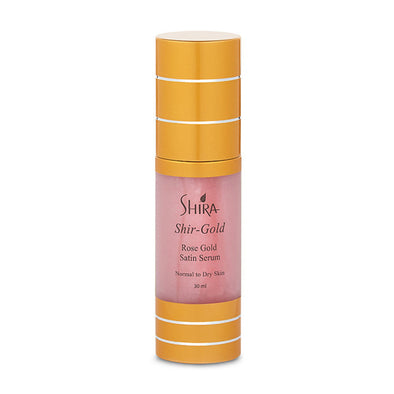Shir-Gold Rose Gold Satin Hydrating Serum with Algae Extract