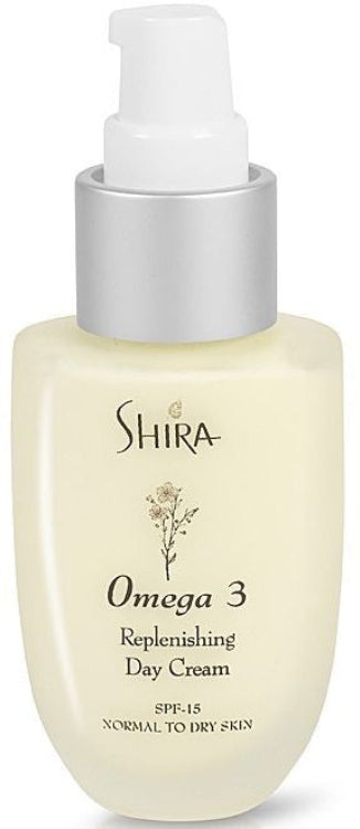 Shira Omega-3 Replenishing Day Cream SPF15 - Hydrating Anti-Aging Moisturizer