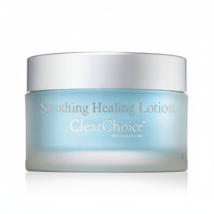 ClearChoice Soothing Healing Lotion jar on a white background