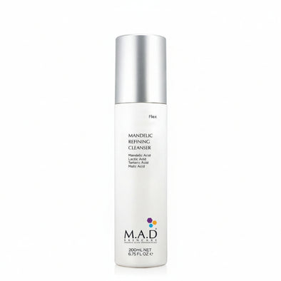 M.A.D Skincare Mandelic Refining Cleanser 6.7oz Gentle Brightening Exfoliant