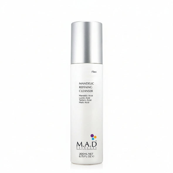 M.A.D Skincare Mandelic Refining Cleanser 6.7oz Gentle Brightening Exfoliant