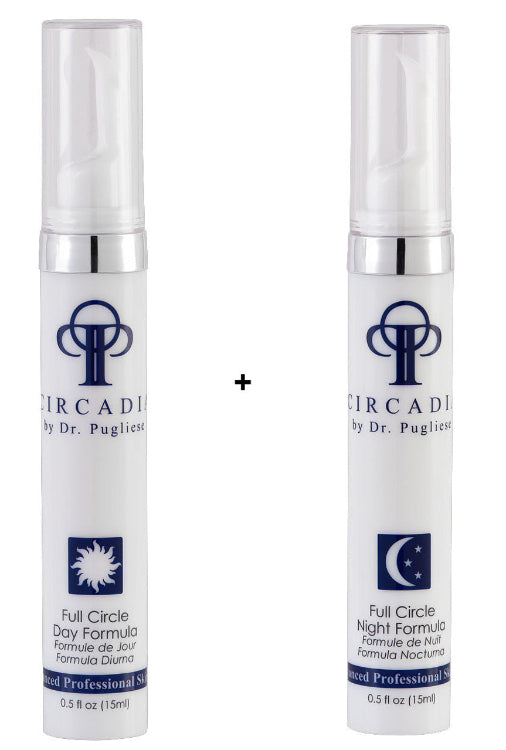 Circadia Full Circle Eye Repair Duo: Day & Night Anti-Aging Treatment