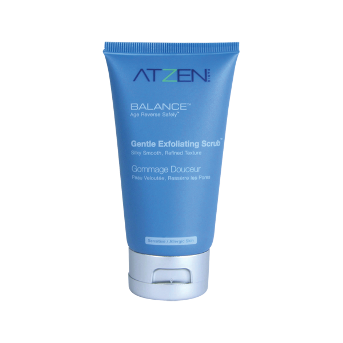 ATZEN BALANCE Gentle Exfoliating Scrub for Smooth, Age-Reverse Skin, 1.7oz