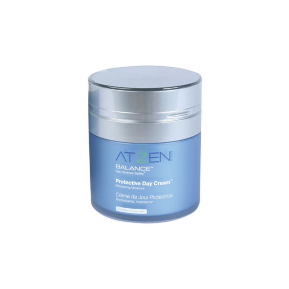 ATZEN BALANCE Protective Day Cream: Age-Reverse, Hydrating, Radiant Skin, 1.7 fl oz