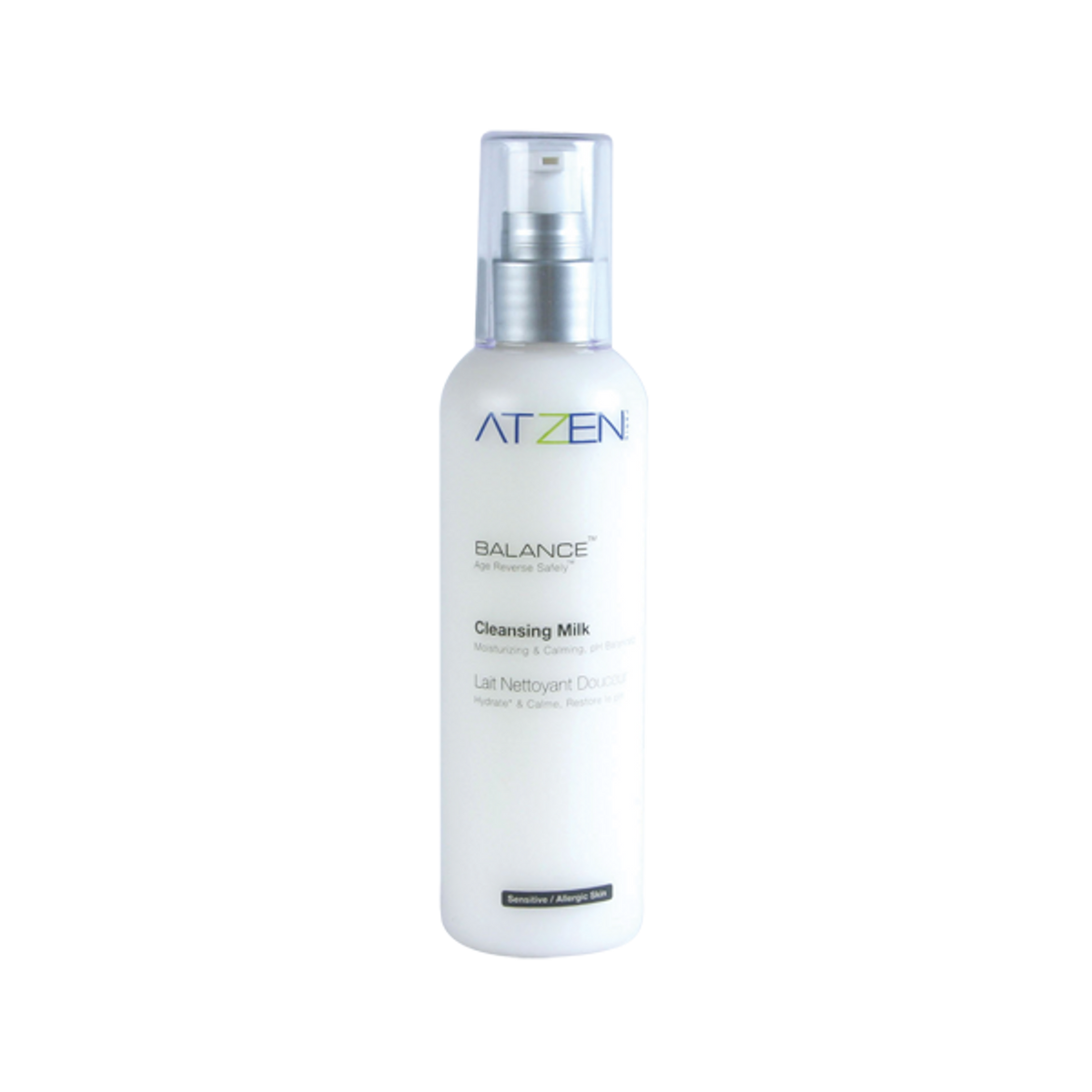 ATZEN BALANCE Gentle Deep Cleansing Milk 6.8oz for Hydrated Age Reversal