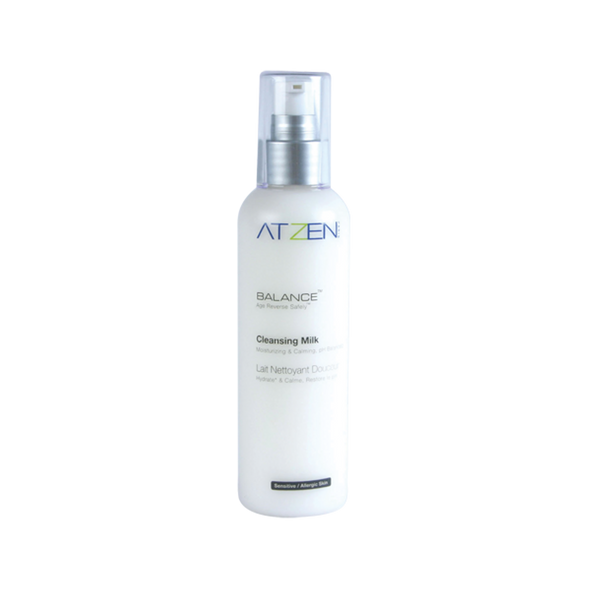 ATZEN BALANCE Gentle Deep Cleansing Milk 6.8oz for Hydrated Age Reversal