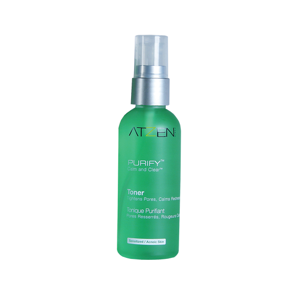 ATZEN PURIFY™ Alcohol-Free 3-in-1 Toner: Calm, Clear, and Hydrate Acneic, Oily, Sensitive Skin