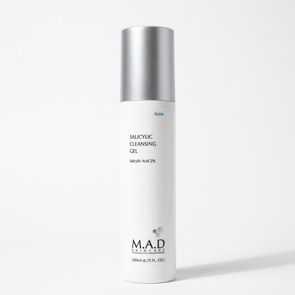 M.A.D. Skincare Salicylic 2% Cleansing Gel for Acne-Prone Skin