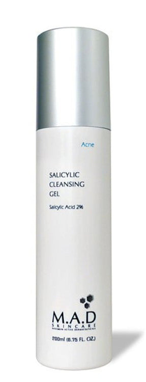 M.A.D. Skincare Salicylic 2% Cleansing Gel for Acne-Prone Skin