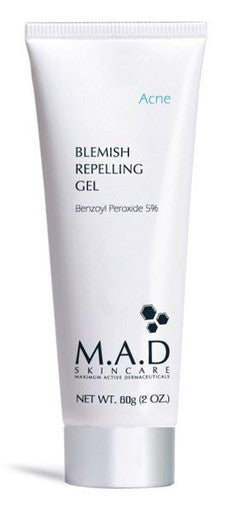 M.A.D Skincare Blemish Repelling Gel 5% BPO Acne Treatment Gel