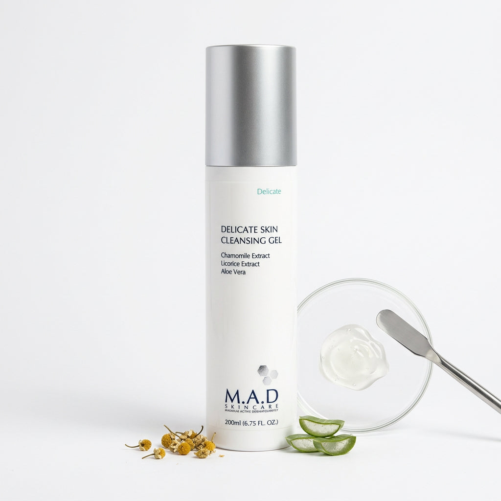 Delicate Chamomile & Aloe Cleansing Gel for Sensitive Skin 6.7oz