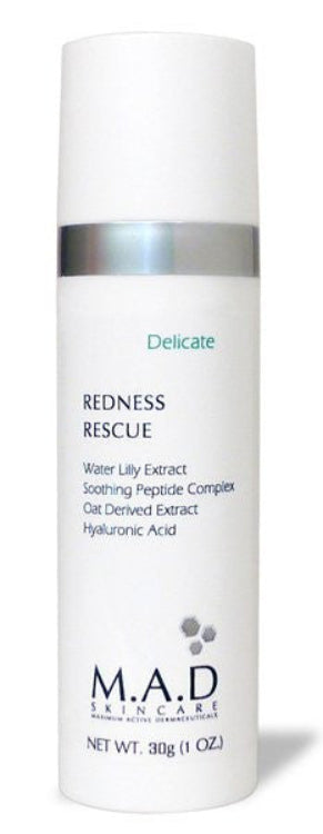 M.A.D. Skincare Redness Rescue Soothing Gel — Lightweight Hydrating Anti-Redness