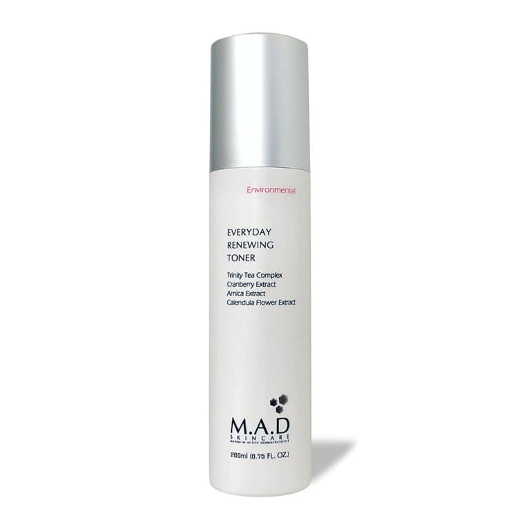 M.A.D. Skincare Everyday Renewing Toner Hydrating Antioxidant AHA Toner