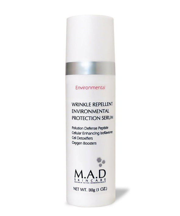 Wrinkle-Repellent Environmental Protection Serum with Peptides and Antioxidants