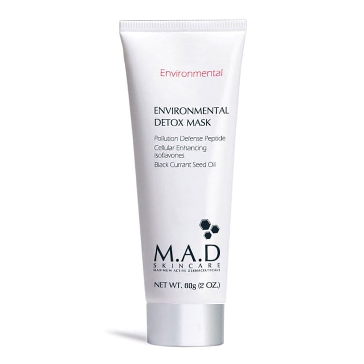 M.A.D. Skincare Environmental Detox Mask with Pollution Defense Peptides
