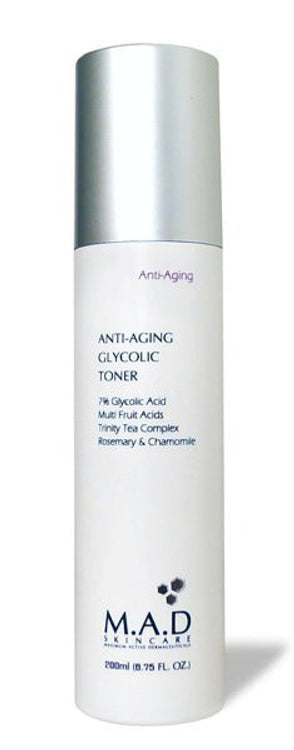 M.A.D Skincare Anti-Aging Glycolic Toner 7% Exfoliant Hydrating