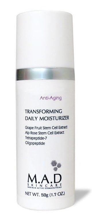 M.A.D. Transforming Daily Moisturizer – Multi-Peptide Stem Cell Anti-Aging Cream