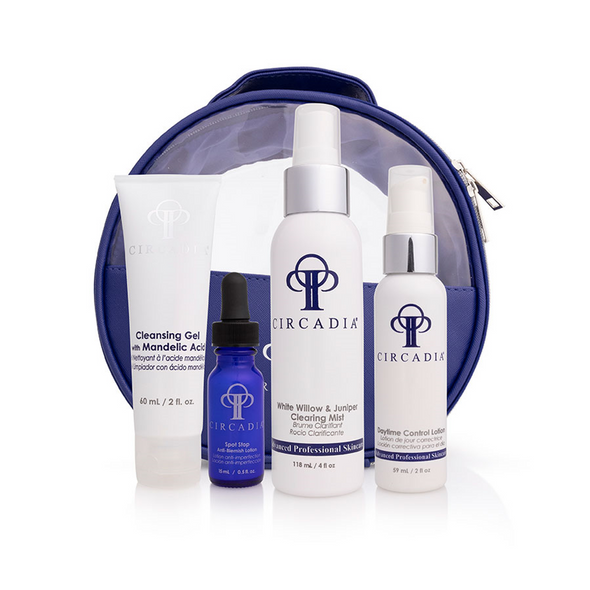 Circadia Advanced Acne & Oily Skin Regimen Bundle: Clear, Balanced Complexion Kit