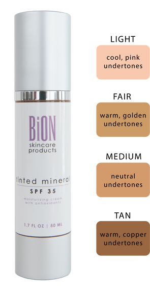 BiON Tinted Mineral SPF 35 Sunscreen