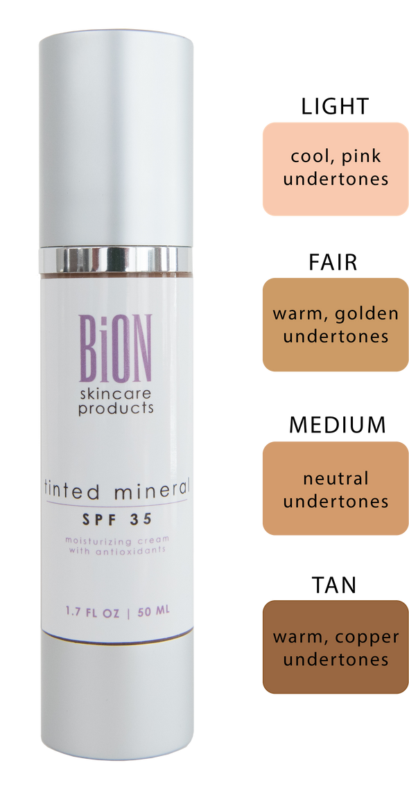 BiON Tinted Mineral SPF 35 Sunscreen