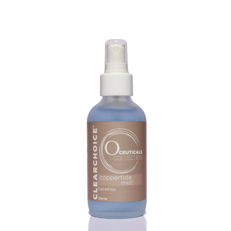 O Ceuticals Coppertide Mist Copper GHK Barrier and Scalp Spray