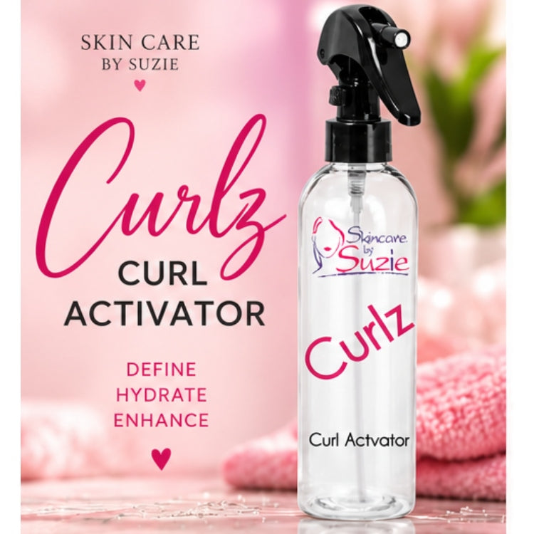 Curlz Curl Activator hair styling product bottle