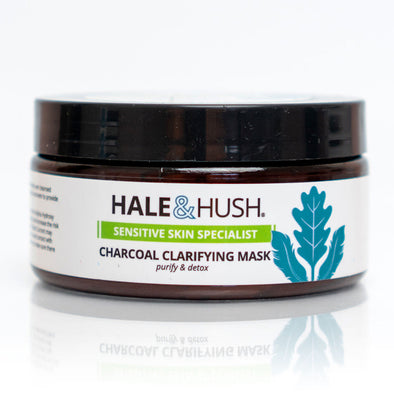 Hale & Hush Charcoal Clarifying Mask 3 oz Deep Detox