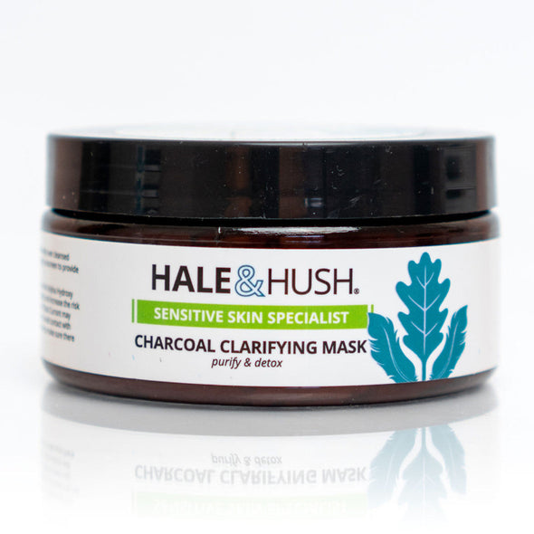 Hale & Hush Charcoal Clarifying Mask 3 oz Deep Detox