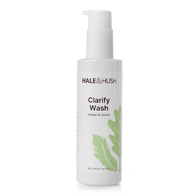 Hale Hush Clarify Facial Wash 6.5 oz Gentle Salicylic Cleanser