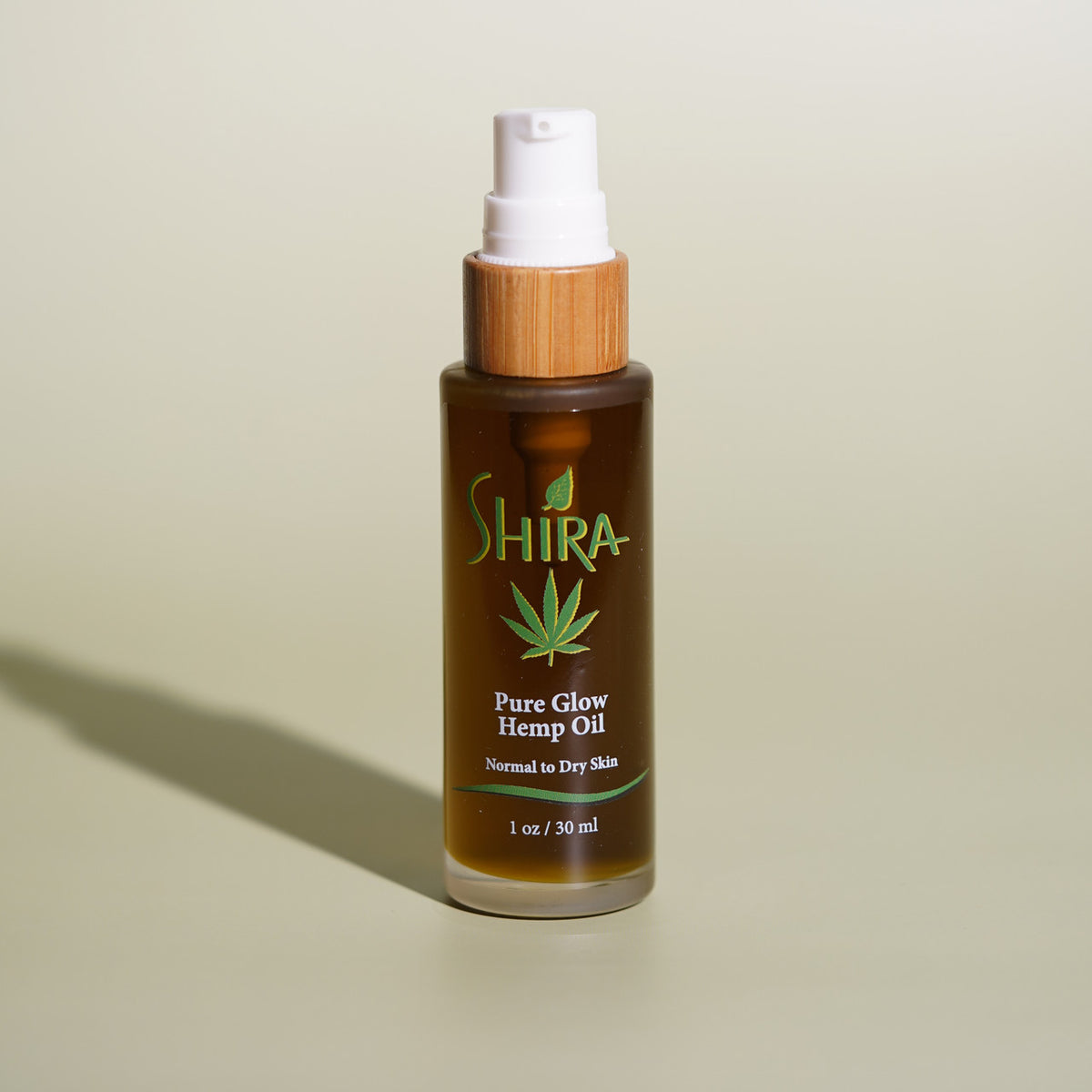 Shira Hemp Pure Glow Facial Oil Hemp Seed Antioxidant Serum