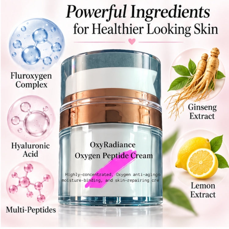 OxyRadiance  Oxygen Peptide Cream