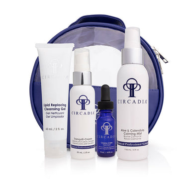 Circadia Professional Sensitive Rosacea Skincare Regimen Bundle - Soothe Redness & Calm Inflammation