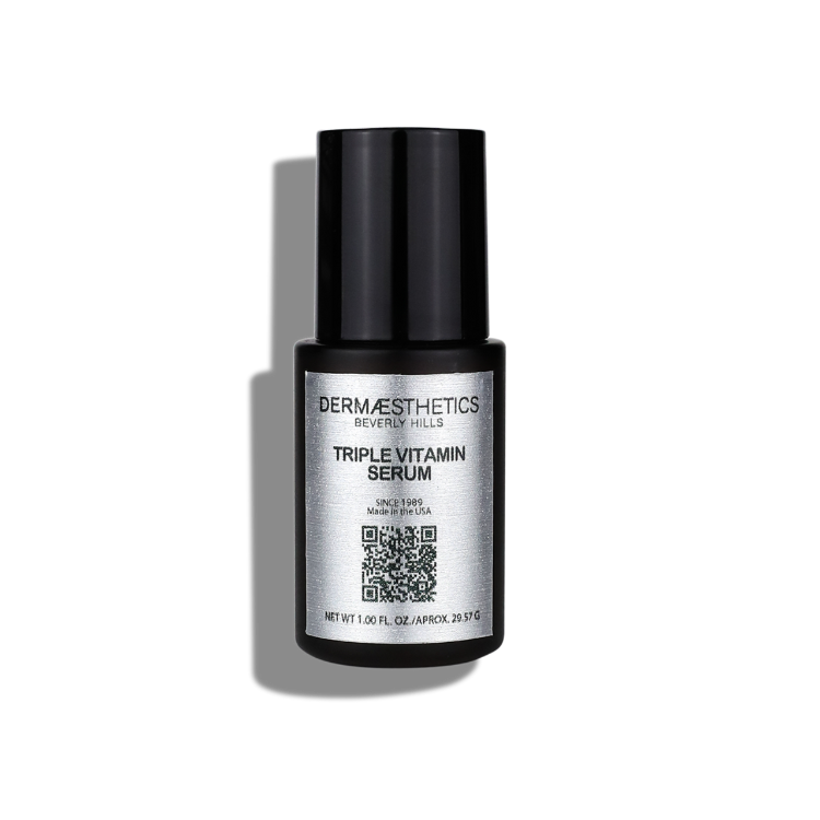 Dermaesthetics Triple Vitamin Serum – Vitamins A C E Brightening Hydration