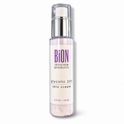BiON 20% Glycolic Skin Cream 4 oz pump bottle on white