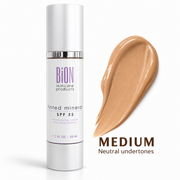 BiON Tinted Mineral SPF 35 Sunscreen — Medium, neutral undertones