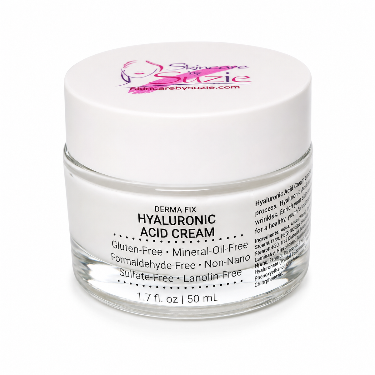 Derma Fix Hyaluronic Acid Cream by Skin Care By Suzie