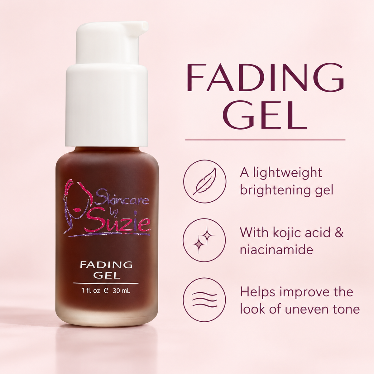 Fading Gel benefits graphic