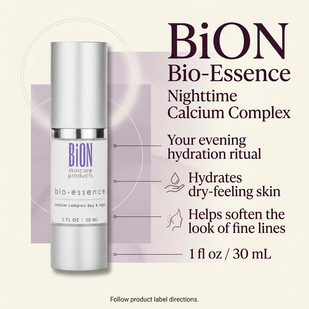 BiON Bio-Essence Nighttime Calcium Complex hydration informative image