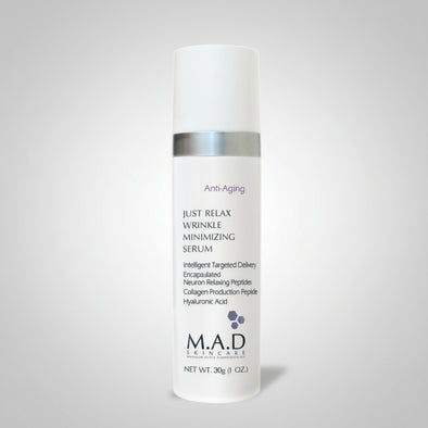 Just Relax Wrinkle Minimizing Serum by M.A.D Skincare Peptide Smoothing