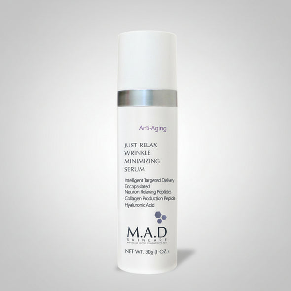 Just Relax Wrinkle Minimizing Serum by M.A.D Skincare Peptide Smoothing