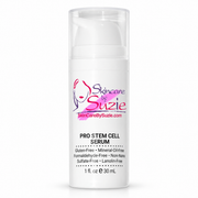 Skin Care By Suzie Pro Stem Cell Serum 30 mL white pump bottle on white background