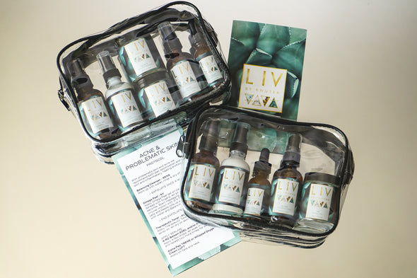 Acne & Problematic Skincare Kit From LIV by kNutek