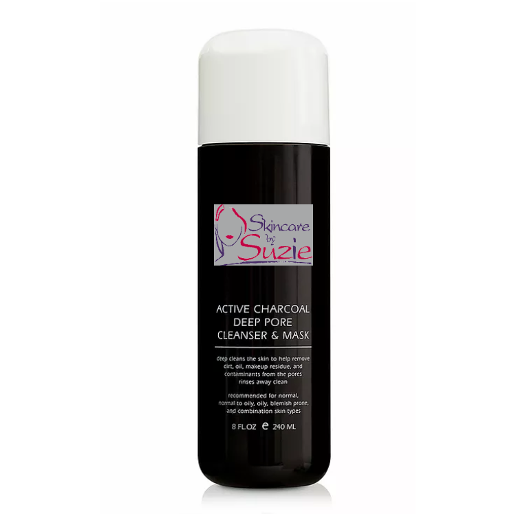 Active Charcoal Deep Pore Cleanser & Mask (6246436176039)