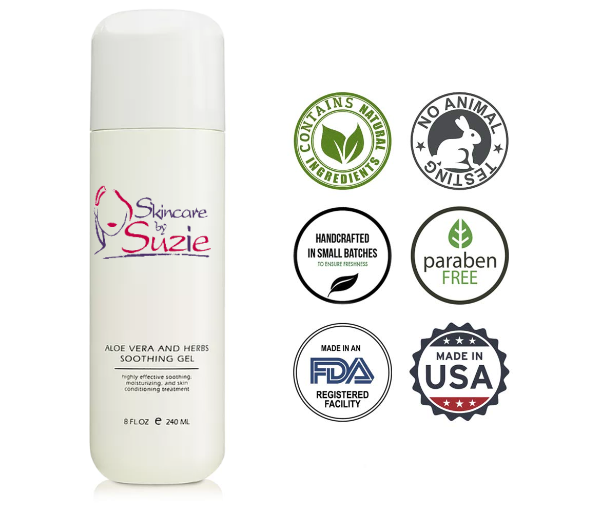 Aloe Vera and Herbs Soothing Gel (6241468448935)