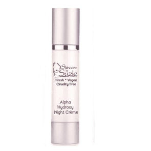 Vegan Alpha Hydroxy Night Crème - Cleanser -Skin Care By Suzie, free shipping & rewards (1436165537864)