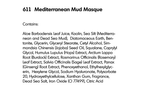 Mediterranean Mud Masque (6639617310887)